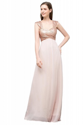 JOSEPHINE | A-line Sweetheart Off-shoulder Spaghetti Long Sequins Chiffon Prom Dresses_1