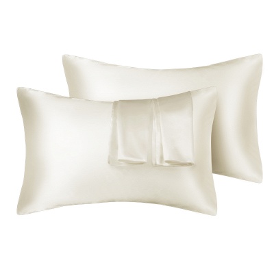 Satin Pillowcase 2 Pack for Hair and Skin Silk Pillowcase-Slip Cooling Satin Pillow Covers with Envelope Closure_15