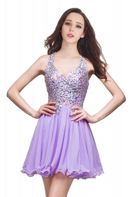 ELIANNA | A-line Sweetheart Short Sleeveless Chiffon Prom Dresses with Crystal Beads_2