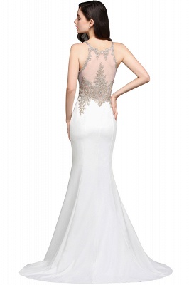 AVERIE | Mermaid Scoop Chiffon Elegant Prom Dress With Appliques_5