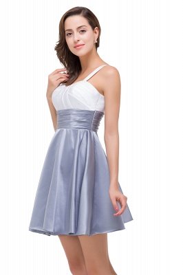 EVANGELINE | A-line Sleeveless Sweetheart Short Chiffon Prom Dresses_7