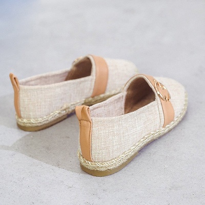 Women Canvas Flat Loafers Casual Comfort Shoes_10