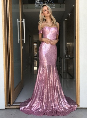 Sequins mermaid prom dress,evening party gowns_1