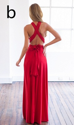 Sexy A-line Sleeveless Red Detached Prom Dress Floor-length_5