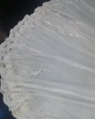 Robes de mariée de luxe sirène sans manches | Robes de mariée appliques florales avec des cristaux_6