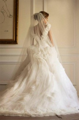 Robes de mariée glamour en tulle sexy à épaules dénudées | Robes De Mariée Dos Nu_2