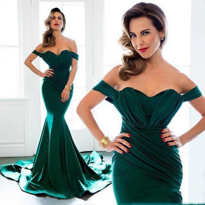 Off The Shoulder Long Formal Dress | Sheath Long Prom Dresses Sexy Online CE0094_2