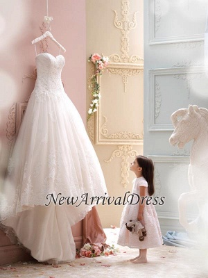 Sleeveless Spaghetti Strap Tulle Sexy  Lace Sweep Train Wedding Dresses_1