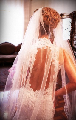 Sexy Mermaid Wedding Dresses  Online  High Neck Grace Full Lace See Through Back vestidos de novia_4
